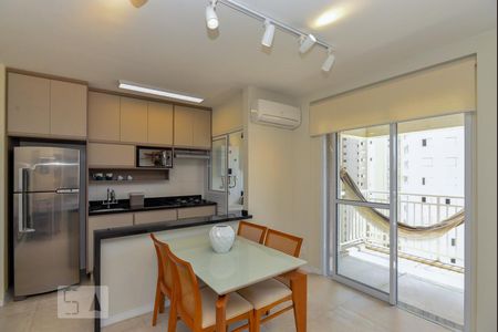 Sala de Jantar de apartamento à venda com 2 quartos, 58m² em Água Branca, São Paulo