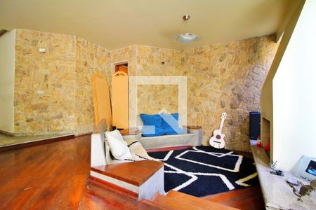Sala de casa à venda com 4 quartos, 322m² em Vila Homero Thon, Santo André