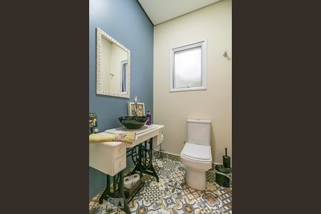 Lavabo de casa para alugar com 3 quartos, 285m² em São Fernando Residência, Barueri