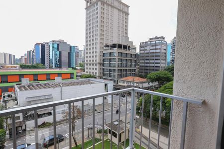 Sacada de apartamento para alugar com 1 quarto, 55m² em Vila Olímpia, São Paulo