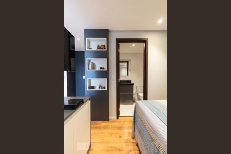 Quarto de apartamento à venda com 1 quarto, 30m² em Pinheiros, São Paulo