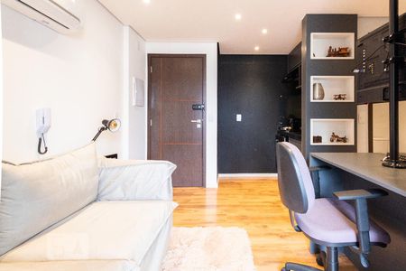 Sala de apartamento à venda com 1 quarto, 30m² em Pinheiros, São Paulo