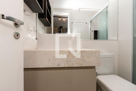 Studio para alugar com 42m², 1 quarto e 1 vaga Studio para alugar com 42m², 1 quarto e 1 vagaBanheiro