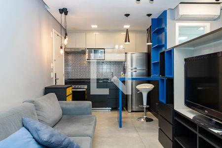 Studio de kitnet/studio para alugar com 1 quarto, 42m² em Brooklin Paulista, São Paulo