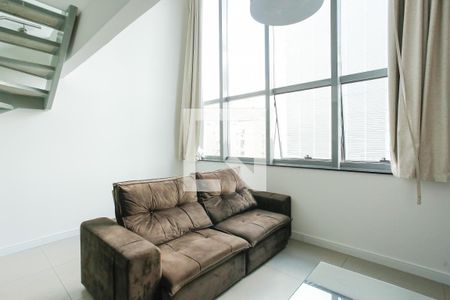 Sala de apartamento para alugar com 1 quarto, 80m² em Chácara das Pedras, Porto Alegre