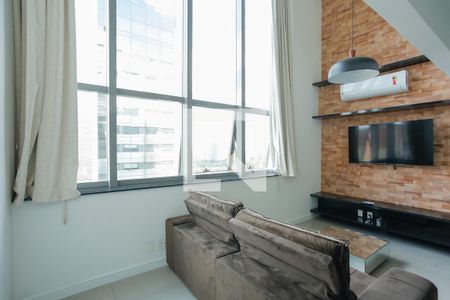 Sala de apartamento para alugar com 1 quarto, 80m² em Chácara das Pedras, Porto Alegre
