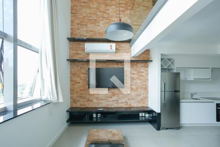 Sala de apartamento para alugar com 1 quarto, 80m² em Chácara das Pedras, Porto Alegre