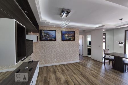 Sala de apartamento para alugar com 2 quartos, 56m² em Bairro Fátima, Canoas