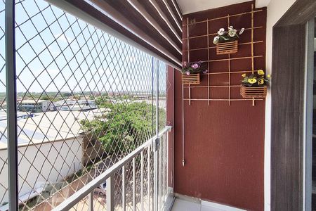 Sacada de apartamento para alugar com 2 quartos, 56m² em Bairro Fátima, Canoas