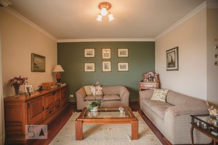 Sala de Estar de apartamento à venda com 4 quartos, 210m² em Jardim Prudência, São Paulo