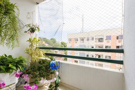 Varanda de apartamento à venda com 2 quartos, 64m² em Pechincha, Rio de Janeiro
