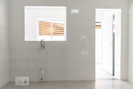 Cozinha de casa para alugar com 2 quartos, 95m² em Estuário, Santos
