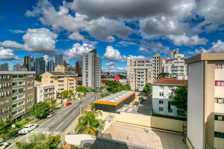 Vista da Sala de apartamento para alugar com 1 quarto, 46m² em Juvevê, Curitiba