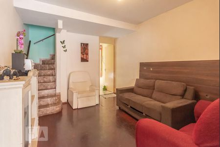 Sala de casa de condomínio à venda com 2 quartos, 90m² em Vila Maria Eugênia, Campinas