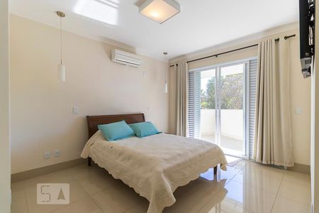 Quarto 1 - Suíte 1 de casa de condomínio à venda com 3 quartos, 312m² em Jardim Chapadão, Campinas