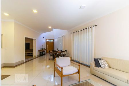 Sala de casa de condomínio à venda com 3 quartos, 312m² em Jardim Chapadão, Campinas