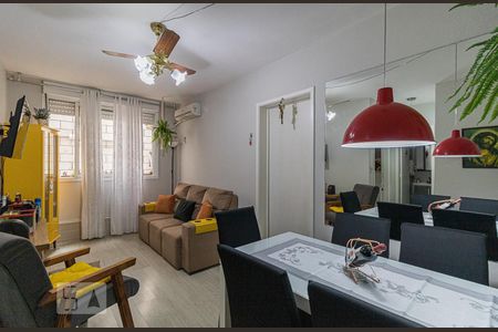 Sala de apartamento à venda com 1 quarto, 47m² em Cristo Redentor, Porto Alegre