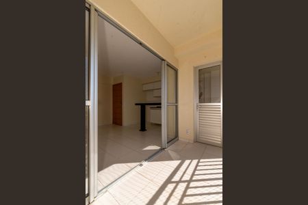 Varanda da Sala de apartamento para alugar com 2 quartos, 54m² em Parque Amazônia, Goiânia