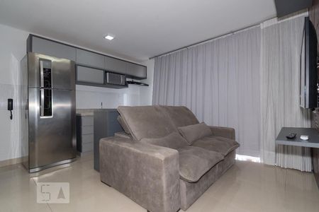 Sala de apartamento para alugar com 1 quarto, 45m² em Setor Bueno, Goiânia