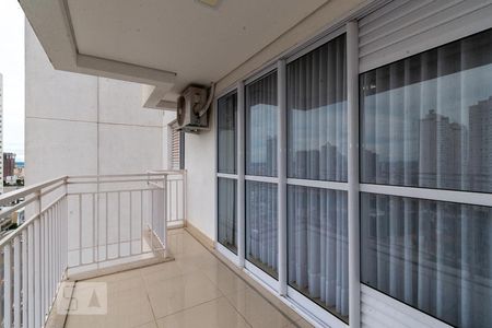 Varanda da Sala de apartamento para alugar com 1 quarto, 45m² em Setor Bueno, Goiânia