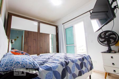 Quarto 1 - Suíte de apartamento à venda com 2 quartos, 93m² em Vila Tibiriçá, Santo André