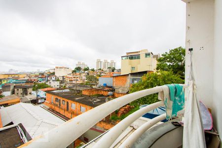 Varanda do quarto 1 de apartamento à venda com 2 quartos, 93m² em Vila Tibiriçá, Santo André