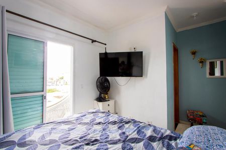Quarto 1 - Suíte de apartamento à venda com 2 quartos, 93m² em Vila Tibiriçá, Santo André