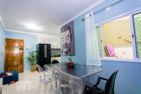 Sala de apartamento à venda com 2 quartos, 93m² em Vila Tibiriçá, Santo André
