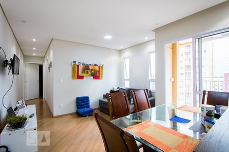 Sala de apartamento para alugar com 2 quartos, 54m² em Vila Valparaíso, Santo André
