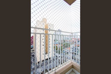 Varanda do quarto 1 de apartamento para alugar com 2 quartos, 54m² em Vila Valparaíso, Santo André