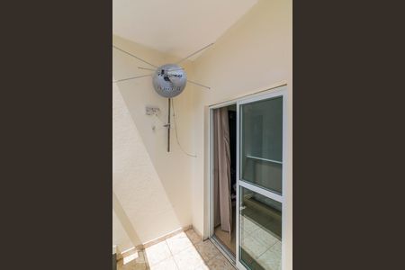 Varanda de apartamento à venda com 2 quartos, 59m² em Vila Valparaíso, Santo André