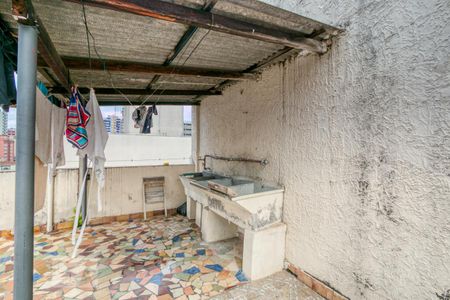 Área comum - Lavanderia de kitnet/studio para alugar com 1 quarto, 24m² em Centro, Curitiba