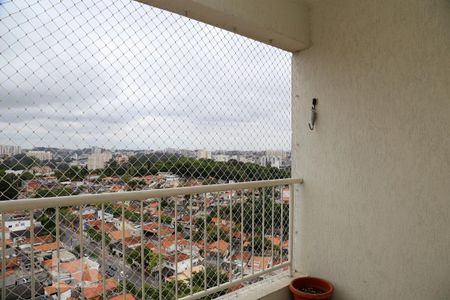 Varanda da Sala de apartamento à venda com 1 quarto, 35m² em Super Quadra Morumbi, São Paulo