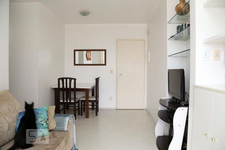 Sala de apartamento à venda com 1 quarto, 35m² em Super Quadra Morumbi, São Paulo