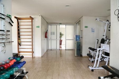 Área Comum - Academia de apartamento à venda com 1 quarto, 35m² em Super Quadra Morumbi, São Paulo