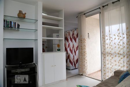Sala de apartamento à venda com 1 quarto, 35m² em Super Quadra Morumbi, São Paulo