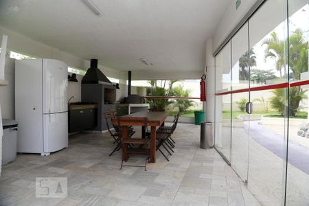 Área Comum - Churrasqueira de apartamento à venda com 1 quarto, 35m² em Super Quadra Morumbi, São Paulo