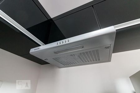 Studio para alugar com 38m², 1 quarto e 1 vagaCozinha - depurador