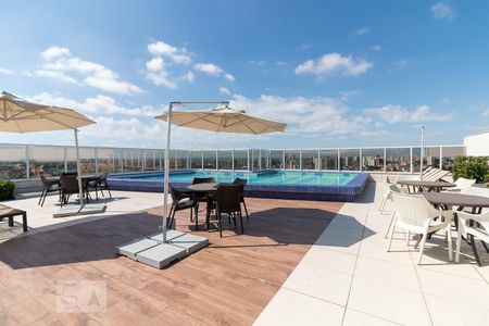 Studio para alugar com 38m², 1 quarto e 1 vagaPiscina