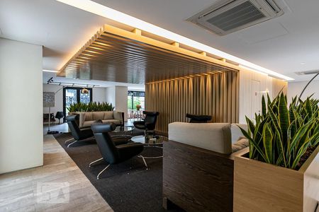 Studio à venda com 40m², 1 quarto e 1 vagaSalão de Festas