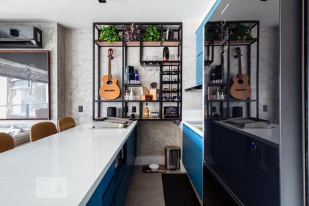 Studio à venda com 40m², 1 quarto e 1 vagaCozinha