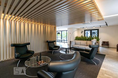 Studio à venda com 40m², 1 quarto e 1 vagaSalão de Festas