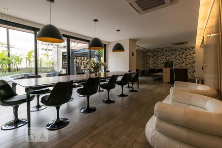 Studio à venda com 40m², 1 quarto e 1 vagaEspaço Gourmet