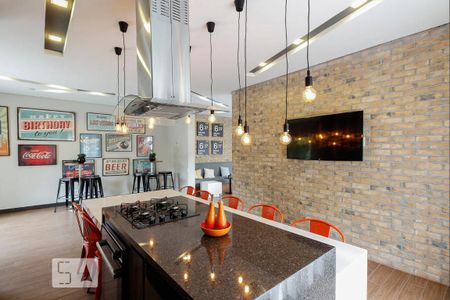 Apartamento à venda com 33m², 1 quarto e sem vagaÁrea Comum - Espaço Gourmet