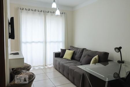 Sala de apartamento para alugar com 1 quarto, 60m² em Nova Aliança, Ribeirão Preto