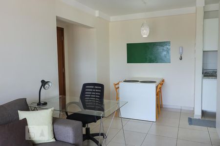 Sala de apartamento para alugar com 1 quarto, 60m² em Nova Aliança, Ribeirão Preto