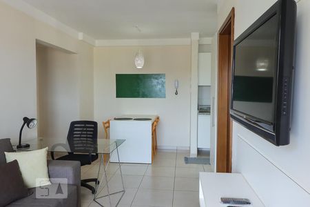 Sala de apartamento para alugar com 1 quarto, 60m² em Nova Aliança, Ribeirão Preto