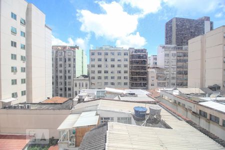 Vista do Sala/Quarto de kitnet/studio à venda com 1 quarto, 26m² em Flamengo, Rio de Janeiro