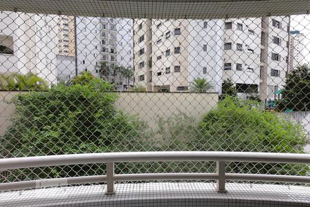 Varanda da Sala de apartamento à venda com 2 quartos, 75m² em Vila Andrade, São Paulo