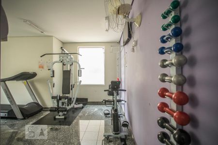 Apartamento para alugar com 70m², 2 quartos e 2 vagas Apartamento para alugar com 70m², 2 quartos e 2 vagasÁrea comum - Academia